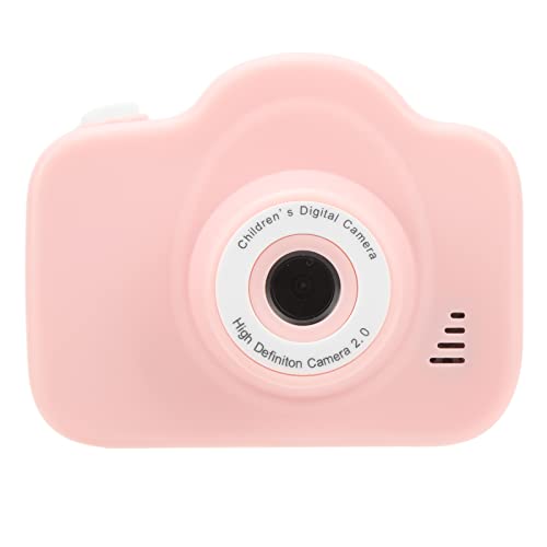 Kinderkamera, Digitalkamera, 2,0-Zoll-IPS-Bildschirm, Kinderkamera mit 28 Fotoaufklebern für Kleinkinder (PINK) von ZJchao