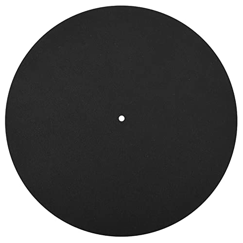 Plattentable Matte, Slipmat 1pcs Ultra Dünn Anti -statische -Platten -Plattenpads Plattentable mit Gummi -Silikon -Design für Universelle - -Plattenspieler von ZJchao