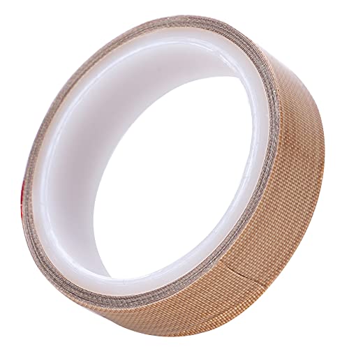 ZJchao Hitzebeständiges Klebeband, Ptfe-Band, PTFE-Material, Klebstoff, Wärmedämmung, Dichtungsband, Rolle, Hitzebeständiges Klebeband, Sublimations-Wärmeband für Versiegelung (Dicke von ZJchao