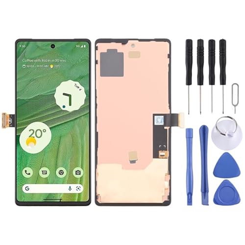 ZLALISA Google LCD-Bildschirm für Google Pixel 7 GVU6C GQML3 GO3Z5 OLED LCD Bildschirm Digitizer Vollmontage mit Rahmen für Google LCD-Bildschirm von ZLALISA