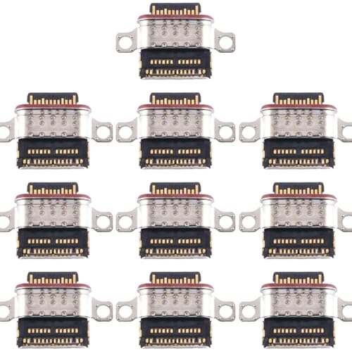 ZLALISA Schwanzanschluss, 10 Stück, Ladeanschluss, Handy-Steckverbinder von ZLALISA