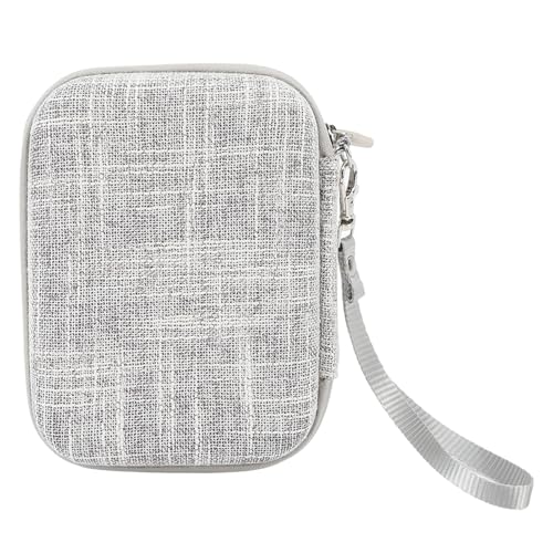 Kameratasche für Kameras, die mit Link Link2 Link SQ kompatibel sind. Tragbare wasserdichte und staubdichte Tasche mit stoßfestem Schutz für Fotozubehör (White) von ZLXHDL