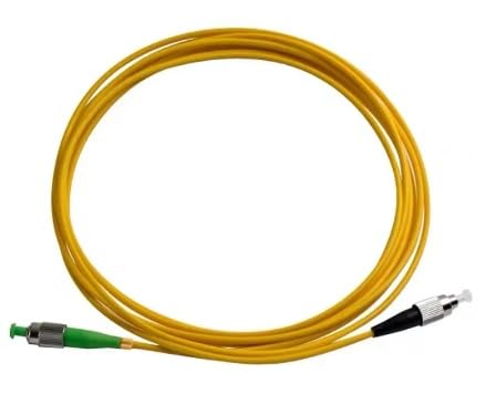 ZOGUO 1–100 m Glasfaser-Patchkabel LC-SC-ST-FC UP grünes SM-Patchkabel Simplex quadratisch auf kreisförmig FTTH P Glasfaser-Verlängerungskabel (Größe: 50 m, Farbe: Fcgreen-fcgreen) von ZOGUO