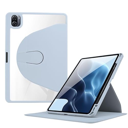 Stoßfeste Tablet-Schutzhülle für Nokia T20, 360° drehbar, Multi-Winkel-Ständer, Schutzhülle mit automatischer Wake/Sleep-Funktion, Stifthalter, Eisblau Stoßfeste Tablet-Schutzhülle für Nokia T20, 360° drehbar, Multi-Winkel-Ständer, Schutzhülle mit automatischer Wake/Sleep-Funktion, Stifthalter, Eisblau von ZORSOME