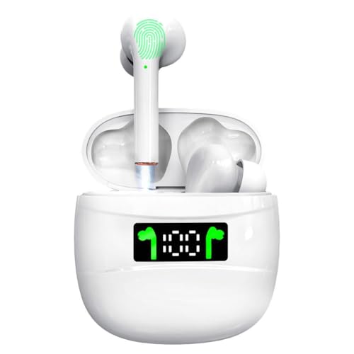 ZOUBAOQ Sport Headset, Earbuds Bluetooth 5.3 Kopfhörer, HiFi Stereo Call St Cancelling Earbuds, Wasserdichtes Geräusch von ZOUBAOQ