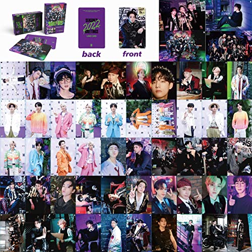 ZPPLD BTS Lomo Cards 54Pcs,BTS Karte Albumkarte 2022 Neu,BTS Merch BTS Photocard Set,Kpop BTS Fotokarten BTS Lomo karten BANTAN Boys BTS Postkarten Karte von KIOTEET