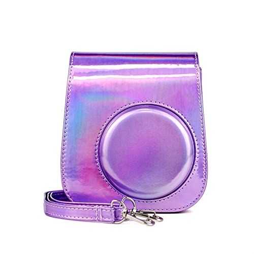 ZRTRUKPKQ Sofortbildkamera Pu. Ledertasche Farbe Kamera Umhängetasche Schutzhülle Schutzhülle Handtasche Fit for Fujifilm Mini 11 Schutzhülle für Kamera(Z) von ZRTRUKPKQ