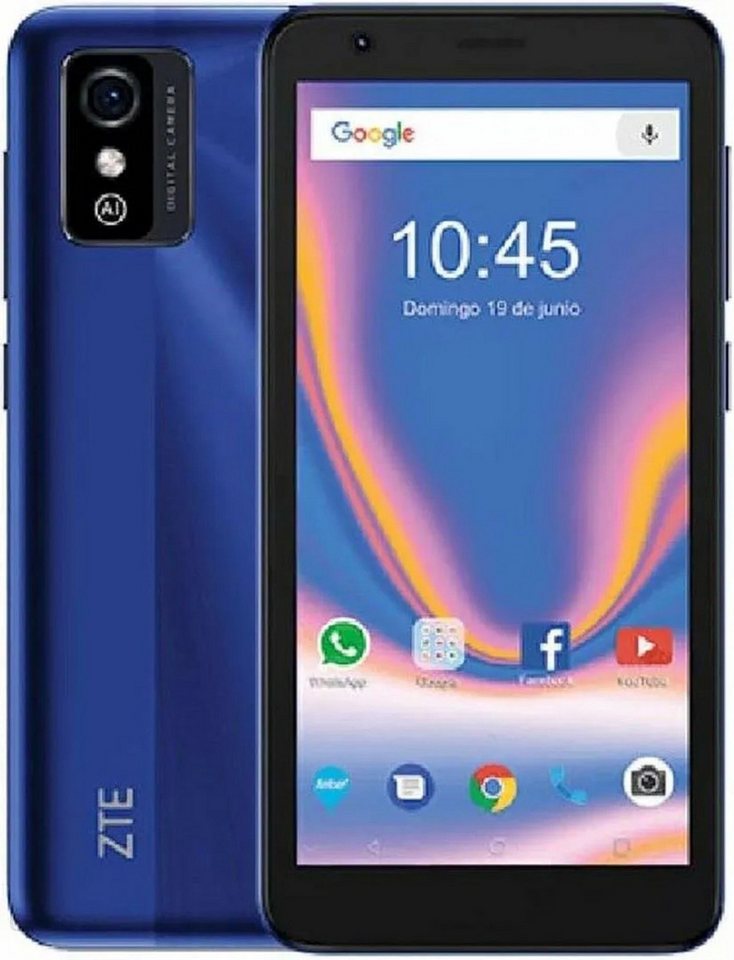 ZTE Blade L9 1/32 Smartphone 32GB 5 Zoll Blau Smartphone von ZTE