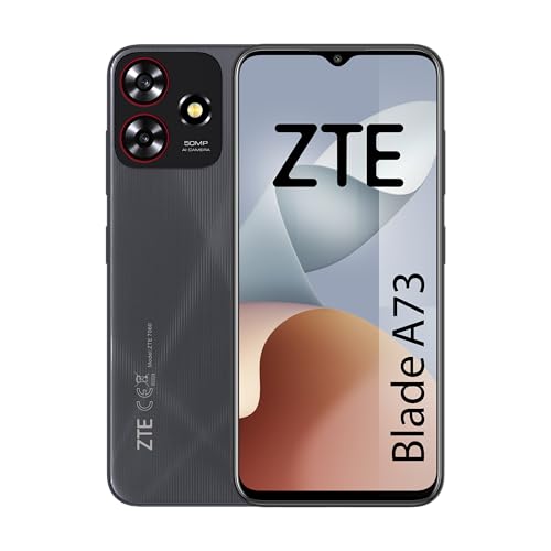 ZTE Smartphone Blade A73 (16,56cm (6,6 Zoll) HD+ Display,LTE, 4GB RAM und 128GB interner Speicher, 50MP Hauptkamera und 5MP Frontkamera, Dual-SIM Nano, Android 13) schwarz von ZTE