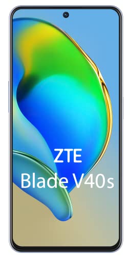 ZTE Smartphone Blade V40 S 4G (16,94cm (6,67 Zoll) FHD+ Display, 4G LTE, 4GB RAM und 128GB interner Speicher, 50MP Hauptkamera und 16MP Frontkamera, Dual-SIM, Android 12) blau, 123404101008 von ZTE