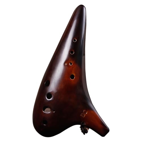 ocarina flöte Okarina für Anfänger 12-Loch-Bass-Okarina Instrument mit C-Tonart von ZXFJYUIP