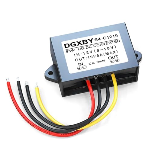 ZXFYXFFV 12 V bis 19 V 1 A ~ 5 A DC-Boost-Netzteil DC-DC-Boost-Modul 9-18 V bis 19 V Kfz-Spannungsregler-Konverter(12V to 19V 5A) von ZXFYXFFV