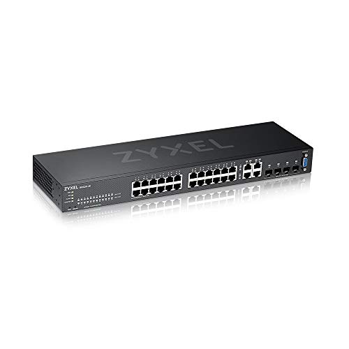 ZyXEL GS2220-28-EU0101F Network Switch Managed L2 Gigabit Ethernet (10/100/1000) Black von ZYXEL