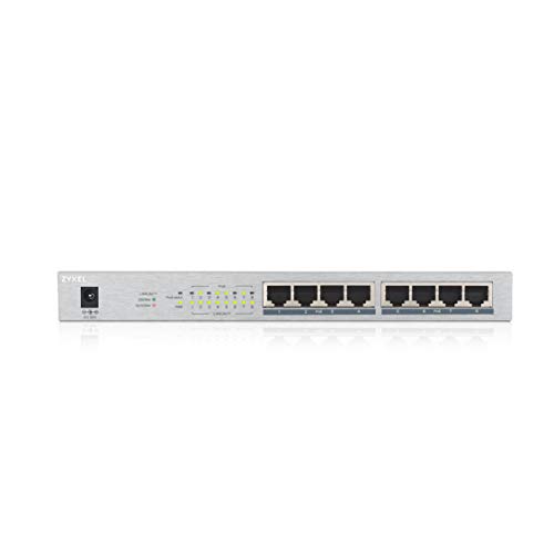 Zyxel GS1008HP Unmanaged Gigabit Ethernet [10/100/1000] Strom über Ethernet [ von ZYXEL