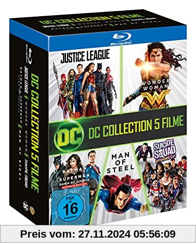 DC 5-Film-Collection [Blu-ray] von Zack Snyder