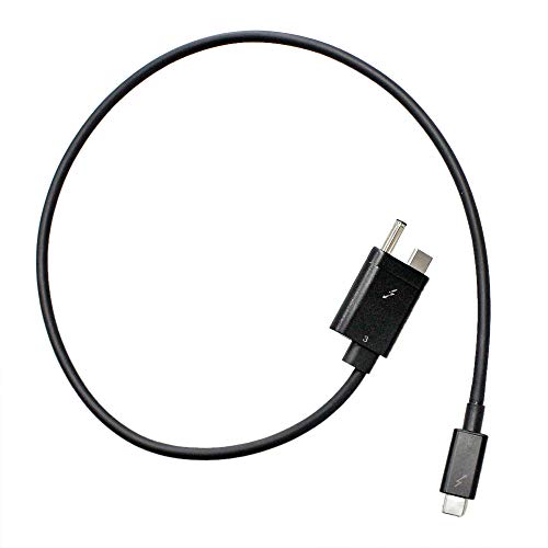 Zahara 855117-001 für HP Thunderbolt 3 Kabel: Benutzerdefinierte Endstücke (AC + USB Typ C auf USB Typ-C) 59 cm von Zahara