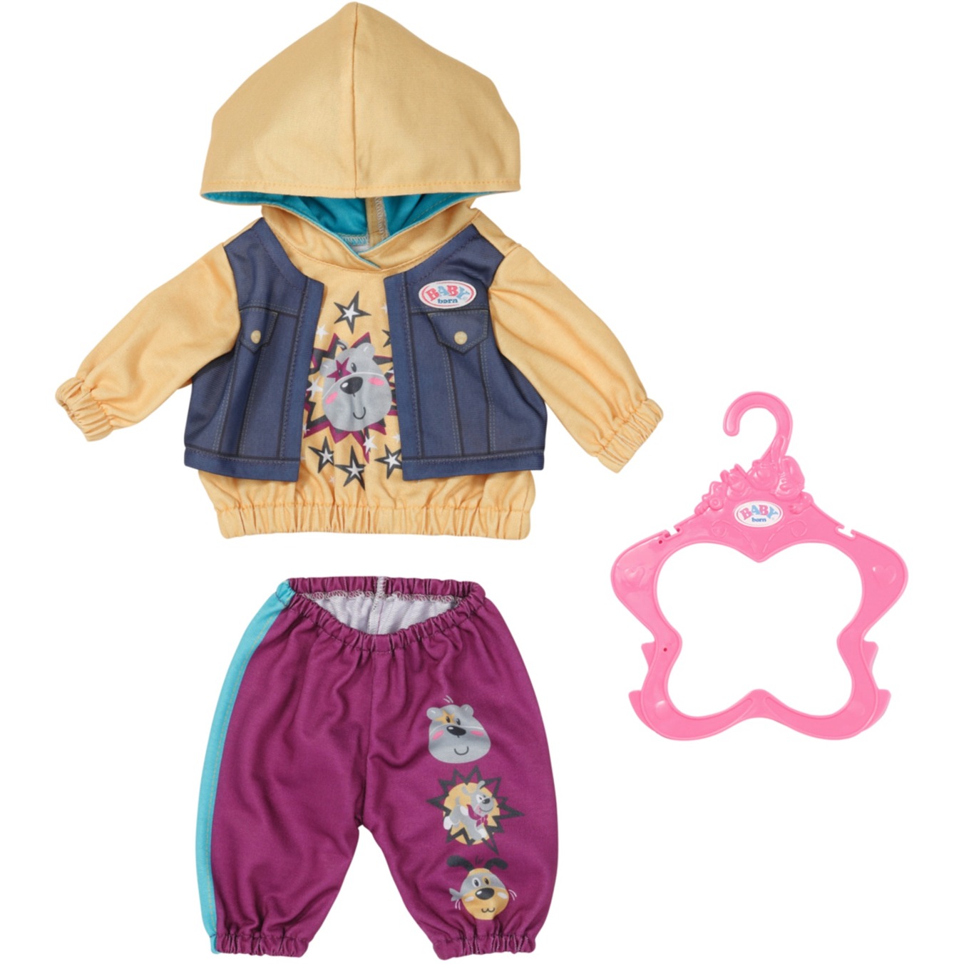 BABY born® Outfit mit Hoody 43cm, Puppenzubehör von Zapf Creation