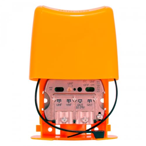 TV-Signalverstärker, 12/24 V, 3 Eingänge, 1 Ausgang, um den Empfang und die Verteilung von TV-Signalen zu verbessern. TV-Signalverstärker, 12/24 V, 3 Eingänge, 1 Ausgang, um den Empfang und die Verteilung von TV-Signalen zu verbessern. von Zarivy