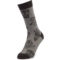 Men's Crash Bandicoot All Over Print Socks - Grey - UK 4-7.5 von Zavvi