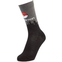 Men's Pokémon Skyline Socks - Black - UK 4-7.5 von Zavvi