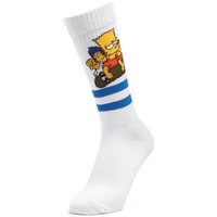 Men's Simpsons Barts Friends Sports Socks - White - UK 8-11 von Zavvi