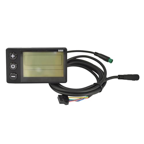 Zdprkqzvz Elektrofahrräder LCD S866 Display 24V 36V 48V Elektrofahrrad Intelligentes Bedienfeld Display Elektroroller von Zdprkqzvz