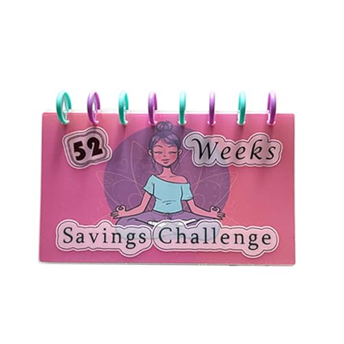 Zdprkqzvz Money 52 Weeks Savings Challenge Binder Book Savings Management Journal Budgeting Book von Zdprkqzvz