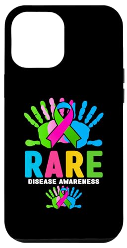 Hülle für iPhone 12 Pro Max Shirt für seltene Krankheiten Tag 2025 – Bewusstsein für seltene Krankheiten von Zebra 25 - Rare Disease Awareness Apparel.