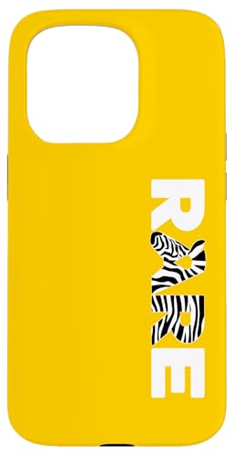 Hülle für iPhone 15 Pro Shirt für seltene Krankheiten Tag 2025 – Bewusstsein für seltene Krankheiten von Zebra Rare Awareness Apparel!