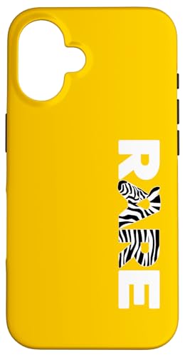 Hülle für iPhone 16 Shirt für seltene Krankheiten Tag 2025 – Bewusstsein für seltene Krankheiten von Zebra Rare Awareness Apparel!