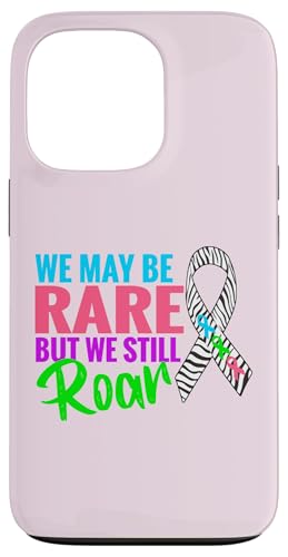 Hülle für iPhone 13 Pro Shirt zum Tag der seltenen Krankheit 2025 – Unterstützung des Bewusstseins für seltene Krankheiten von Zebra Rare Disease Day Support Apparel.