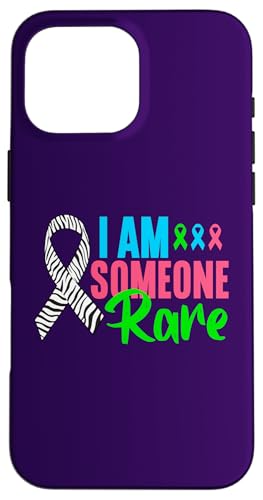 Hülle für iPhone 16 Pro Max Shirt für seltene Krankheiten Tag 2025 – I am Rare Disease Awareness von Zebra Rare Disease Day Support Apparel.