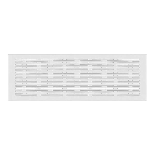 Zehnder Designgitter CLD breit Genua weiß 430 x 160 mm von Zehnder