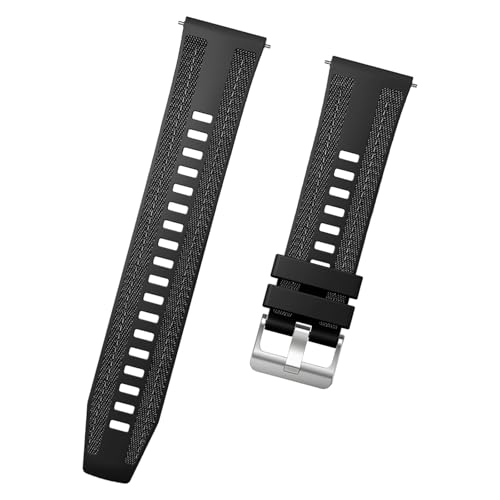 Zemusinet Ersatzarmband, atmungsaktives Uhrenarmband für Uhr, 46 mm, schweißfestes Armband, Schnellverschluss-Uhrenband von Zemusinet