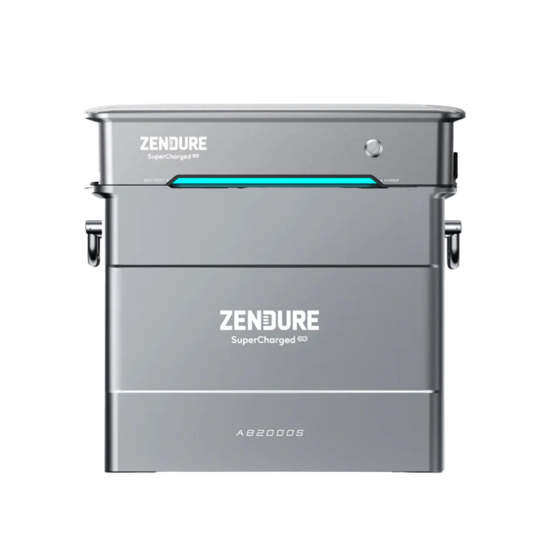 Zendure SolarFlow Hyper 2000 Balkonkraftwerk mit 1x AB2000S Akku mit 0% MwSt nach §12 Abs. 3 UstG von Zendure