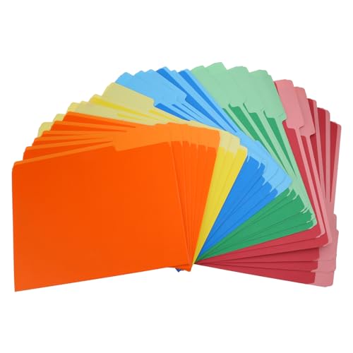 30 X Aktenordner Multifunktionale Ordner Briefformat Ordner Papier Aktenordner 5 Verschiedene Farben Ordner Für Dokumente von Zenlir