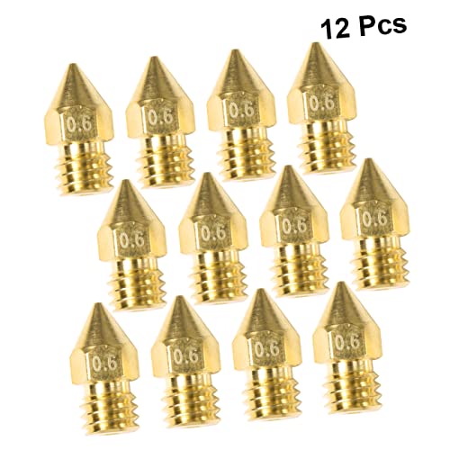 Zerodeko 12 Stück 3D -Druckdüse Messing Düse Extruder Düse Zubehör für 3D-Drucker Extruderdüse aus Messing Messingdüse für 3D-Drucker 3D-Druckerdüse Golden Zerodeko 12 Stück 3D -Druckdüse Messing Düse Extruder Düse Zubehör für 3D-Drucker Extruderdüse aus Messing Messingdüse für 3D-Drucker 3D-Druckerdüse Golden von Zerodeko