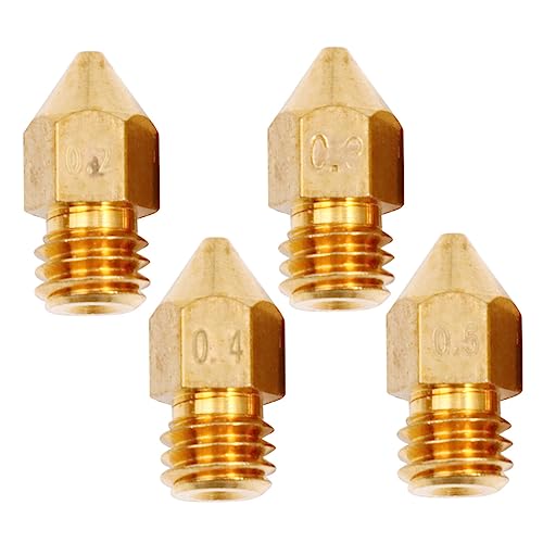 Zerodeko 224 Stück Extruderdüse aus Messing Messingdüse für 3D-Drucker 3D-Druckerdüse Zubehör für 3D-Drucker Golden Zerodeko 224 Stück Extruderdüse aus Messing Messingdüse für 3D-Drucker 3D-Druckerdüse Zubehör für 3D-Drucker Golden von Zerodeko