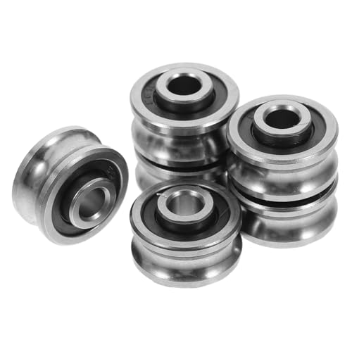 Zerodeko 6 Stück Computer-Stickmaschine D Drucker Zubehör Rollenlager aus Metall nähmaschinen zubehör D Druck Zubehör Computer Stickmaschine Kettenlagersatz Führungslager Stahl Silver Zerodeko 6 Stück Computer-Stickmaschine D Drucker Zubehör Rollenlager aus Metall nähmaschinen zubehör D Druck Zubehör Computer Stickmaschine Kettenlagersatz Führungslager Stahl Silver von Zerodeko