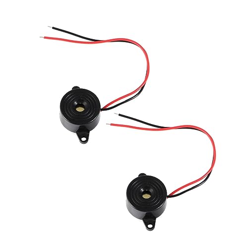 Zerodeko 6 Stück Summer Auto Tonalarm Piezo Scheiben Wandler Elektronische Warnglocken Piezoelektrischer Scheibentürsensor Alarm Piezo Piepser Piezoelektrischer Generator Autoalarm Schwarz Zerodeko 6 Stück Summer Auto Tonalarm Piezo Scheiben Wandler Elektronische Warnglocken Piezoelektrischer Scheibentürsensor Alarm Piezo Piepser Piezoelektrischer Generator Autoalarm Schwarz von Zerodeko