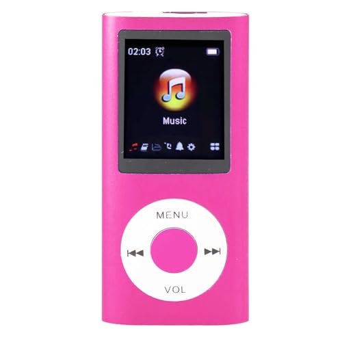 MP3-Player, 200 MAh Digitaler Tragbarer Musik-Player, 7 Soundeffekt-Modi, 1,8-Zoll-TFT-Bildschirm für Bilder (Keine Erinnerung) von Zerodis