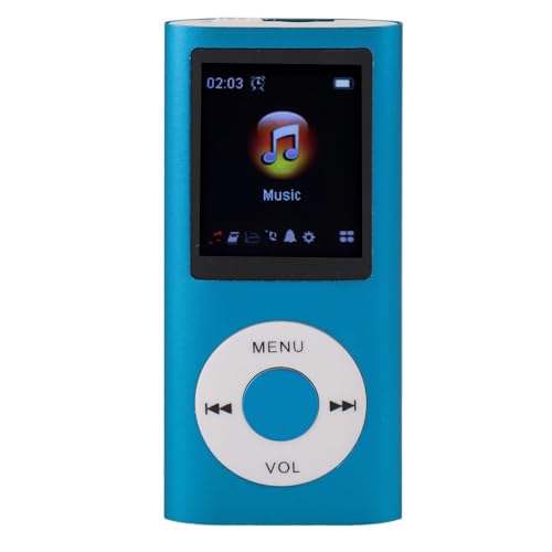 MP3-Player, 200 MAh Digitaler Tragbarer Musik-Player, 7 Soundeffekt-Modi, 1,8-Zoll-TFT-Bildschirm für Bilder (Keine Erinnerung) von Zerodis