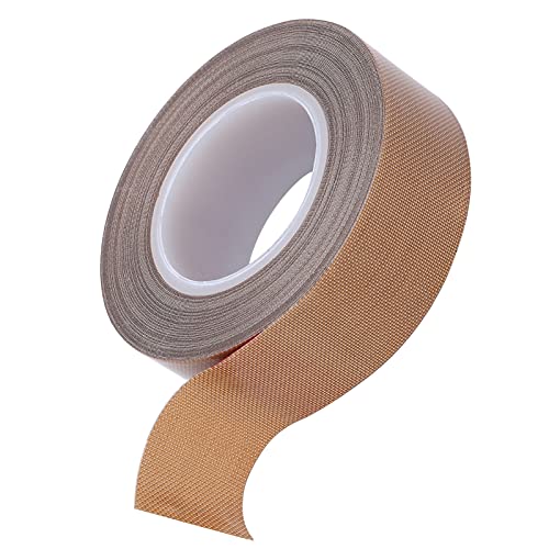 Zerodis PTFE-Bandrolle, Hitzebeständiges, Selbstklebendes, Isolierendes Thermowerkzeug für Vakuumierer, Rohrwickelband, 10 M Länge (Dicke 0,25 * Breite 19 mm * Länge 10 m) von Zerodis