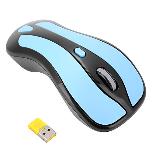 Gyration Air 2-in-1-Maus, -Wireless-Maus, 2,4 G, optische Maus, 1600 DPI mit Nano-USB-Empfänger, für PC, Laptop, Smart-TV, Box von Zerone