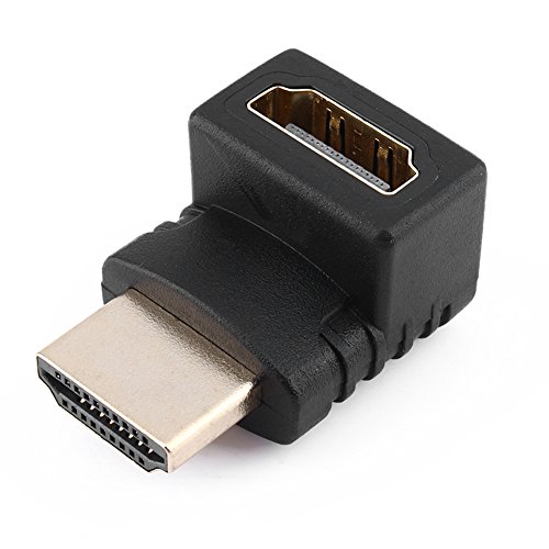 HDMI-Stecker auf HDMI-Buchse, 270 Grad Winkel, HDMI-Konverter, Adapter für HDTV, Heimkino, PS3 von Zerone