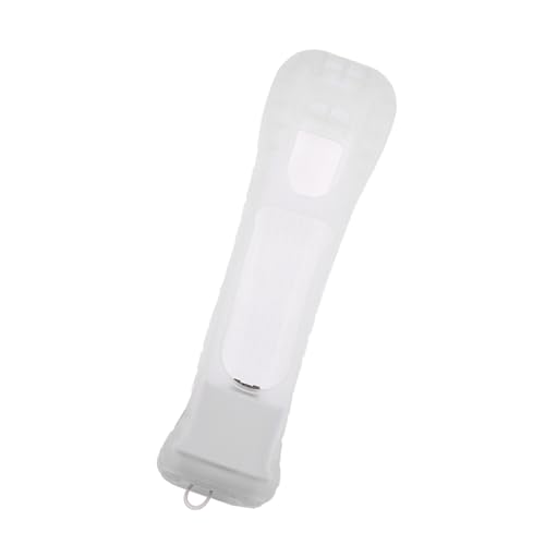 Zerone Motion Plus Adapter mit Silikonhülle für Wii Remote Motion Plus Sensor Controller, Zubehör für Nintendo Wii Wii U-Fernbedienung, 2 Stück, Weiß von Zerone