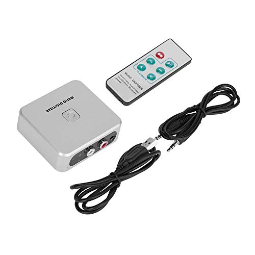 Zerone 3,5mm Audio Capture Box, Linke und Rechte Cinch Kanäle Musik Digitalisierer 128 Kbps U Disk/SD-Karte MP3 Digitalisierer von Zerone