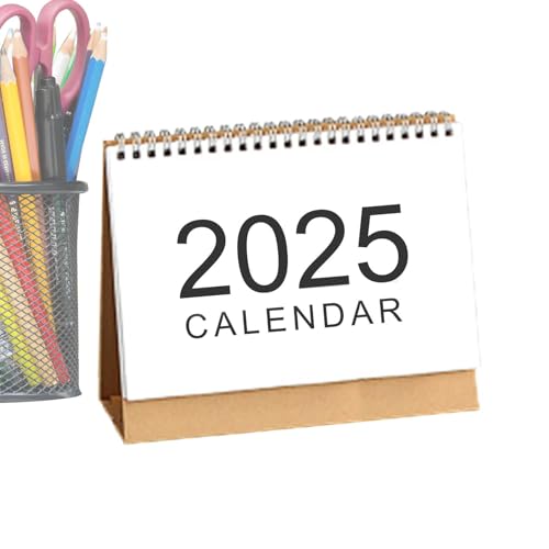 Zestvria Tischkalender 2024-2025, Tischkalender | Monatsplaner | Zwei-Draht-Jahreskalender von September 2024 bis Dezember 2025 für Büro von Zestvria