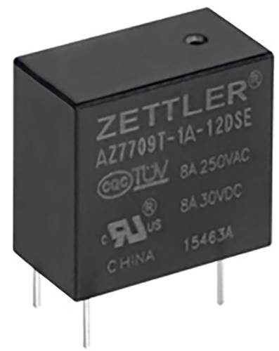 Zettler Electronics AZ7709-1A-12D Printrelais 12 V/DC 5A 1 Schließer von Zettler Electronics