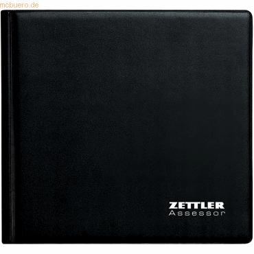 Zettler Wochenbuch Mappe 790 Assessor 15,8x14,7cm 1 Woche/2 Seiten sch von Zettler
